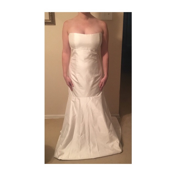 Jenny Yoo Strapless Wedding Dress - Picture 2 of 11